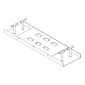 Double sided Horizontal Cable Manager 18